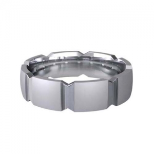 Special Designer Platinum Wedding Ring Bacio 